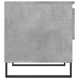Betongraue Couchtische, 2er-Set