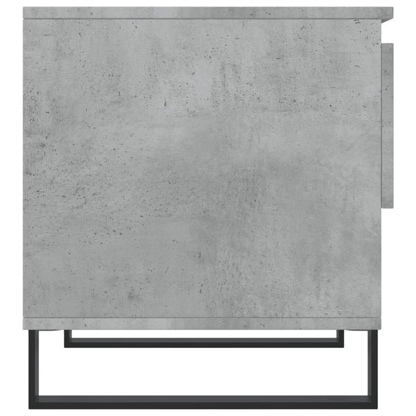Betongraue Couchtische, 2er-Set