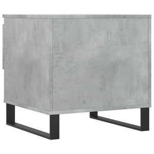Betongraue Couchtische, 2er-Set