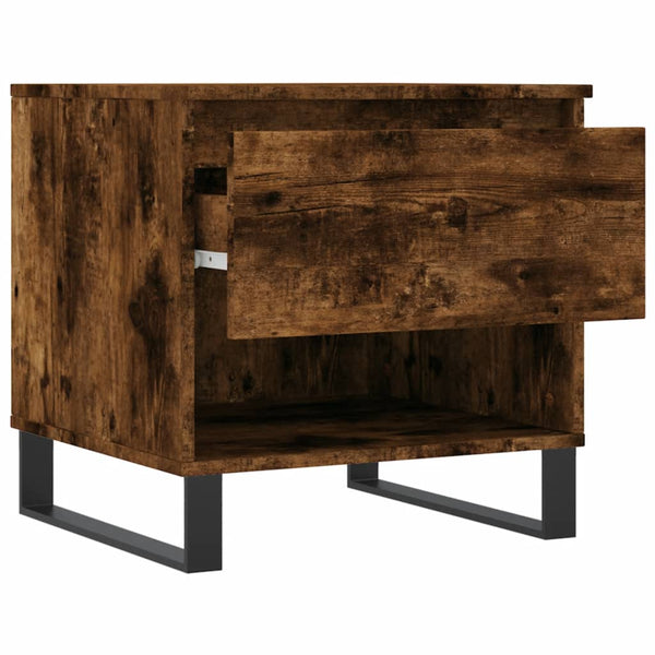 Couchtische 2er Set Räuchereiche 50x50 cm