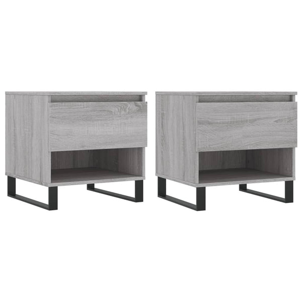 Couchtische 2er Set Grau Sonoma