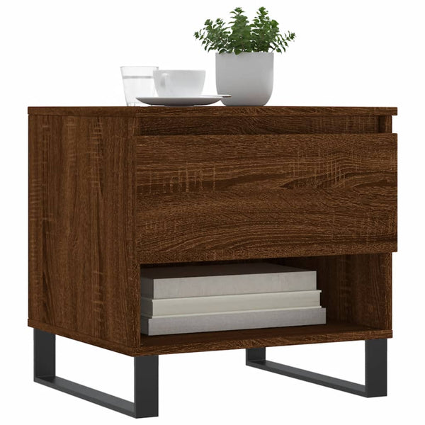 Couchtisch Braun Eichenoptik 50x50 cm