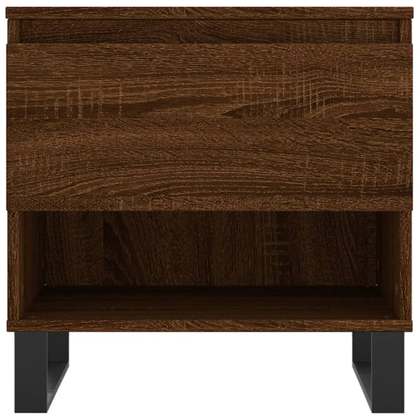 Couchtisch Braun Eichenoptik 50x50 cm