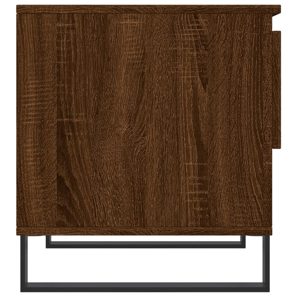 Couchtisch Braun Eichenoptik 50x50 cm