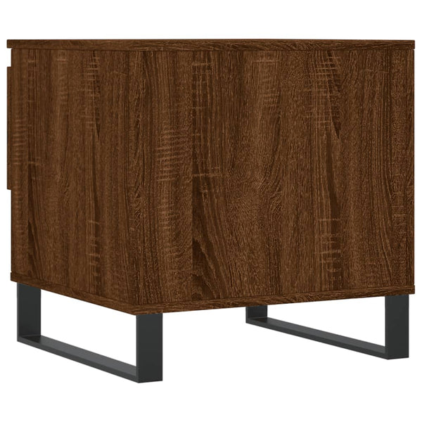 Couchtisch Braun Eichenoptik 50x50 cm