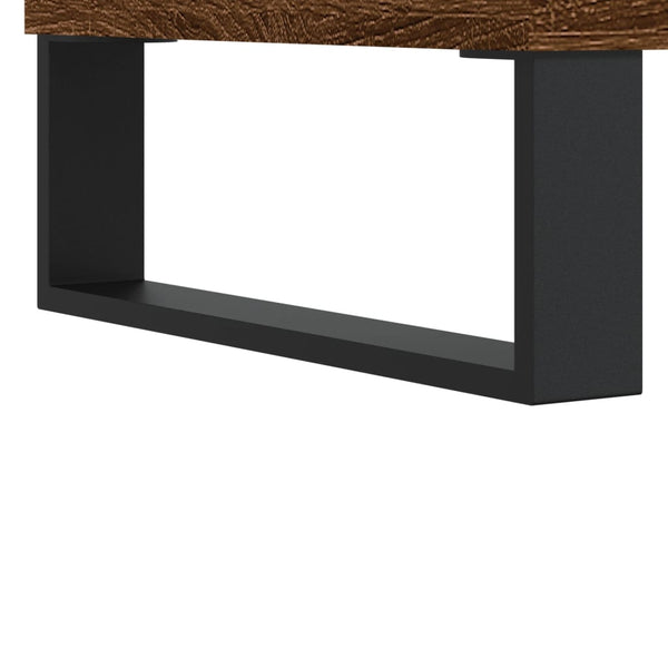 Couchtisch Braun Eichenoptik 50x50 cm