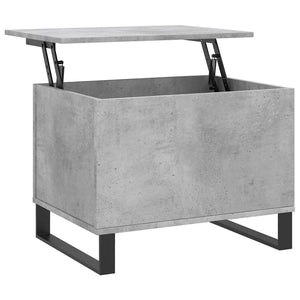 Betongrauer Couchtisch 60x45 cm