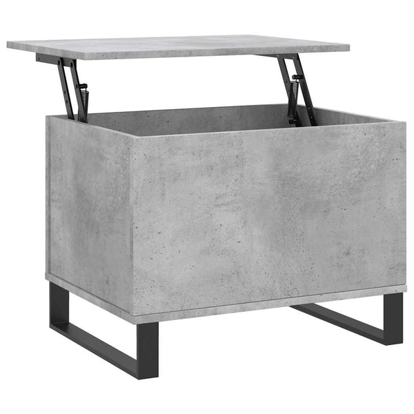Betongrauer Couchtisch 60x45 cm