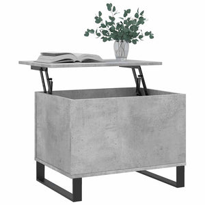 Betongrauer Couchtisch 60x45 cm