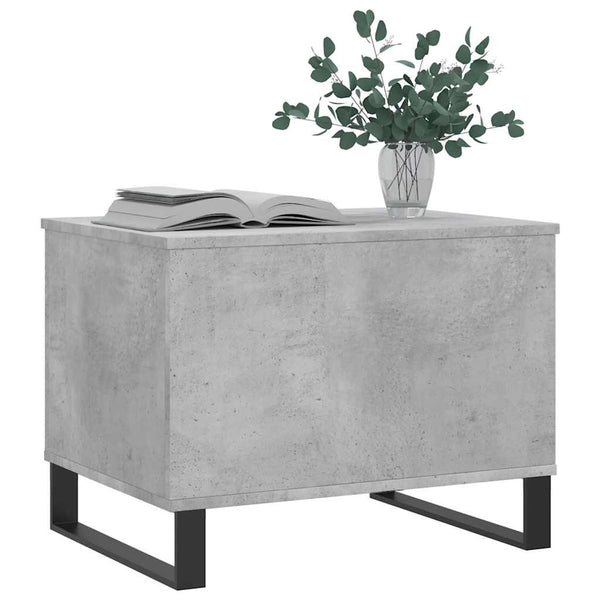 Betongrauer Couchtisch 60x45 cm