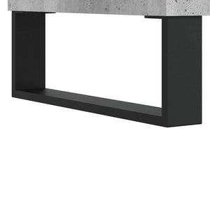 Betongrauer Couchtisch 60x45 cm