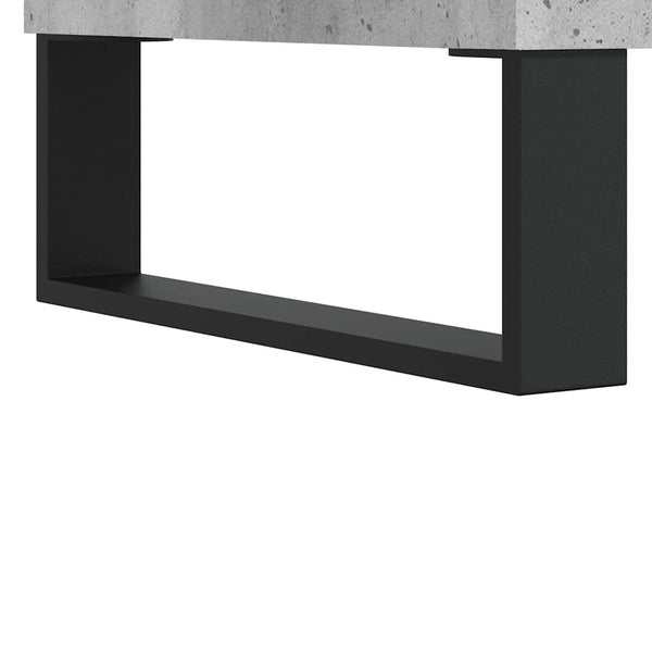 Betongrauer Couchtisch 60x45 cm