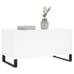 Weißer Couchtisch 90x45 cm