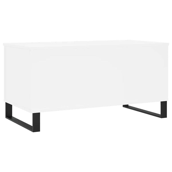Weißer Couchtisch 90x45 cm