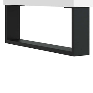 Weißer Couchtisch 90x45 cm