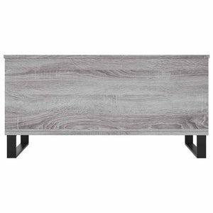 Grauer Couchtisch Sonoma, 90 cm
