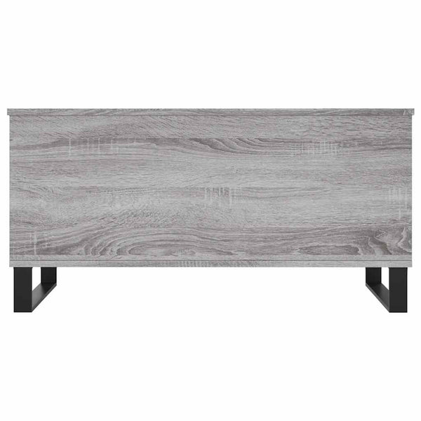 Grauer Couchtisch Sonoma, 90 cm