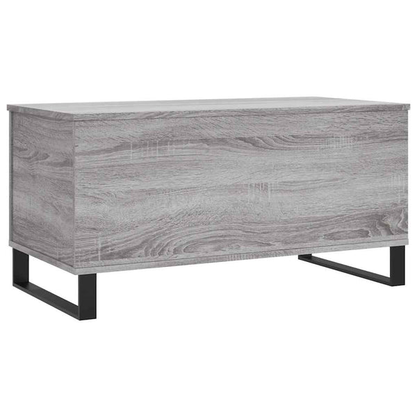 Grauer Couchtisch Sonoma, 90 cm