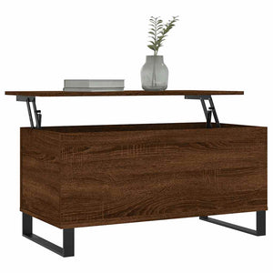 Couchtisch Braun Eichenoptik 90 cm