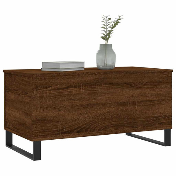 Couchtisch Braun Eichenoptik 90 cm