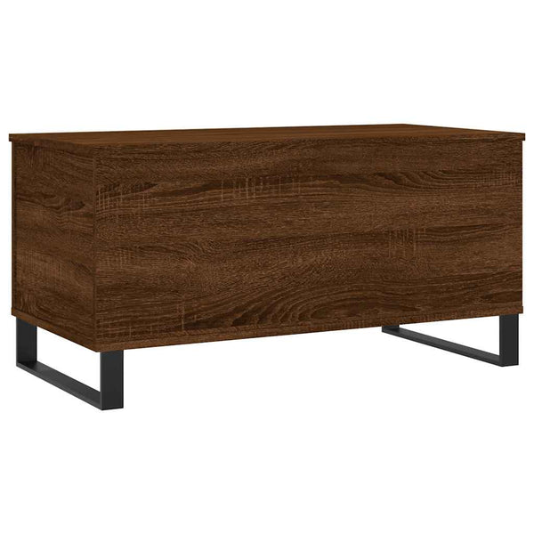 Couchtisch Braun Eichenoptik 90 cm