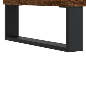 Couchtisch Braun Eichenoptik 90 cm
