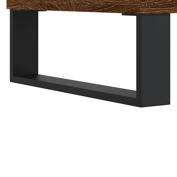 Couchtisch Braun Eichenoptik 90 cm