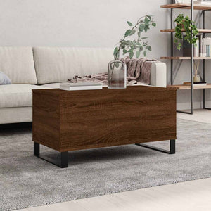 Couchtisch Braun Eichenoptik 90 cm