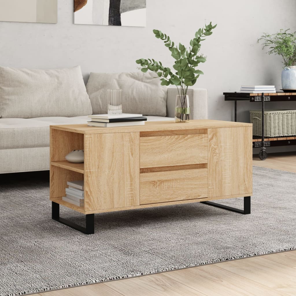Sonoma Eiche Couchtisch, 102 cm