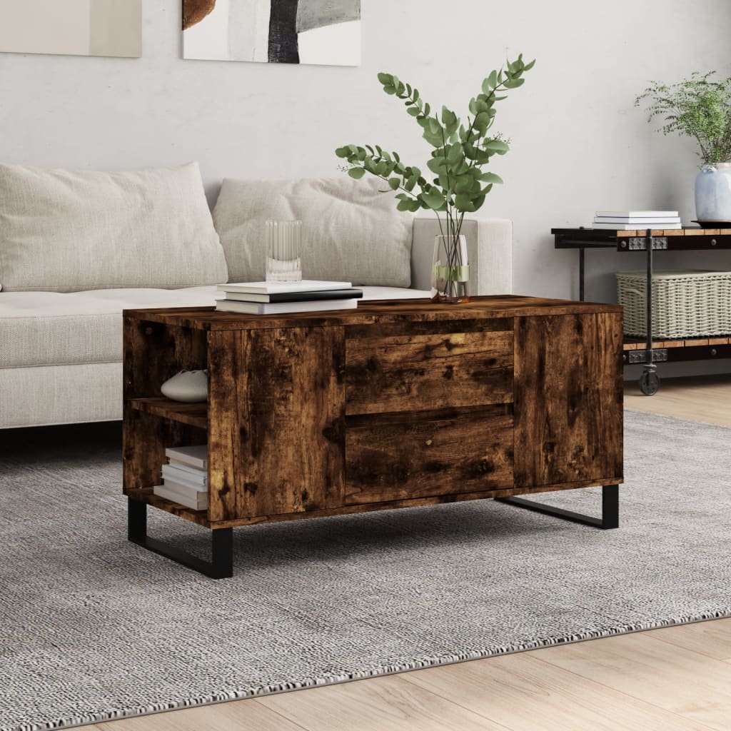 Couchtisch Räuchereiche, 102 cm