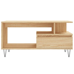 Sonoma Eiche Couchtisch 90x49 cm