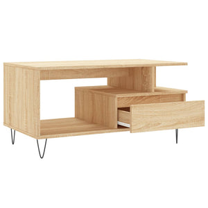 Sonoma Eiche Couchtisch 90x49 cm