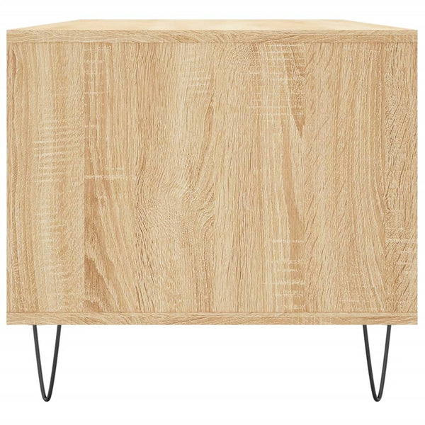 Sonoma Eiche Couchtisch 90x49 cm