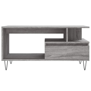 Couchtisch Grau Sonoma 90x49 cm