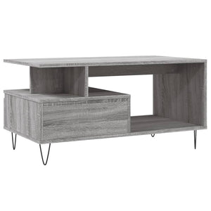 Couchtisch Grau Sonoma 90x49 cm