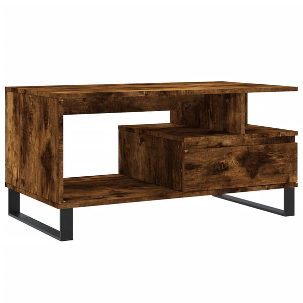 Couchtisch Räuchereiche 90x49 cm