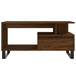 Couchtisch Braun Eichen-Optik 90x49 cm