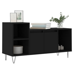 Schwarzer TV-Schrank 100 cm