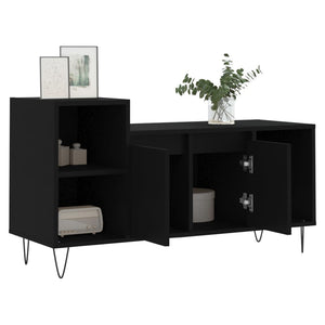 Schwarzer TV-Schrank 100 cm