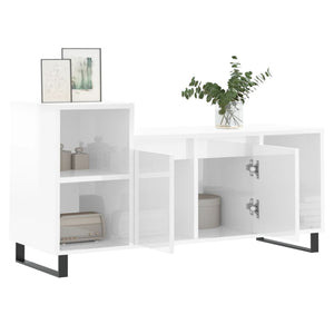 Hochglanz TV-Schrank Weiß 100 cm