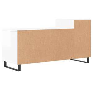 Hochglanz TV-Schrank Weiß 100 cm