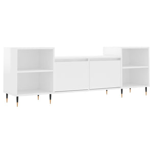 TV-Schrank Hochglanz Weiß 160 cm