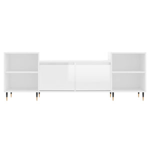 TV-Schrank Hochglanz Weiß 160 cm
