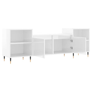 TV-Schrank Hochglanz Weiß 160 cm