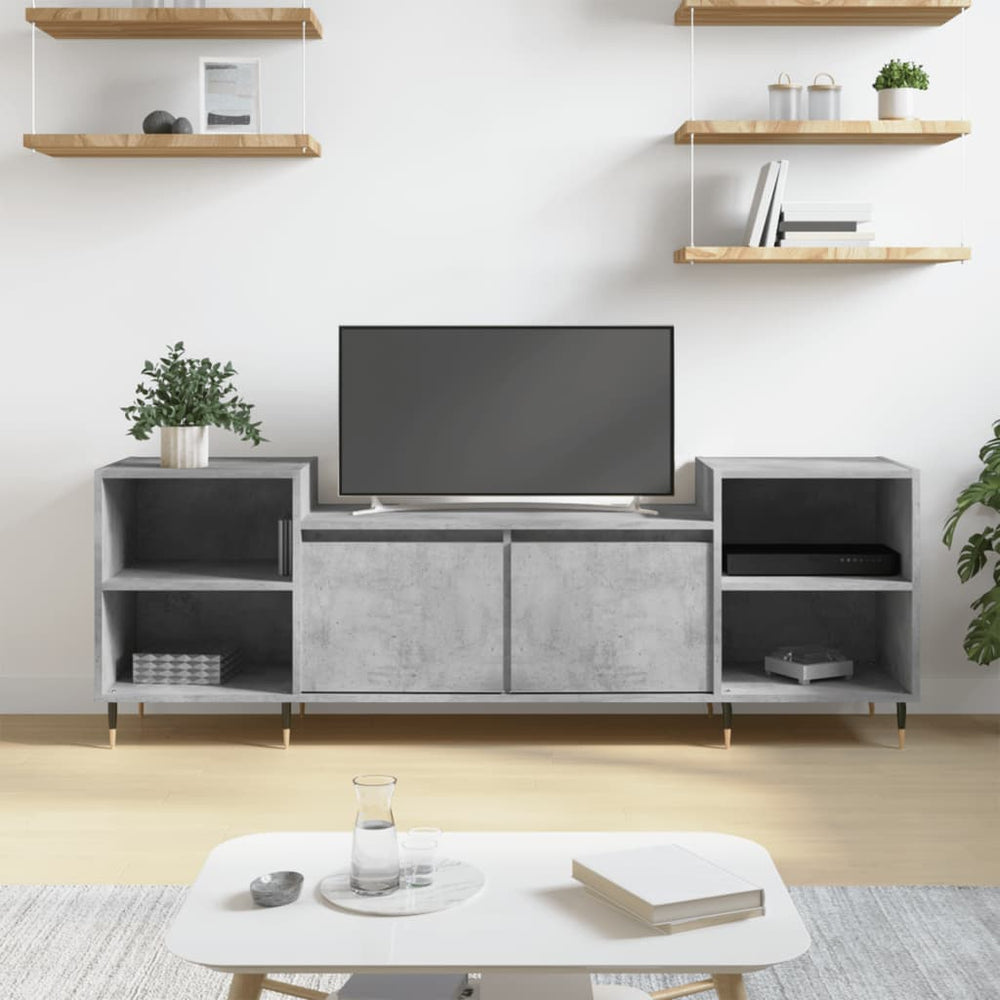 TV-Schrank Betongrau 160 cm