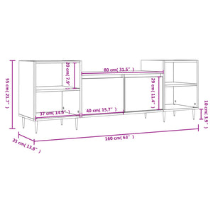 TV-Schrank Räuchereiche 160 cm