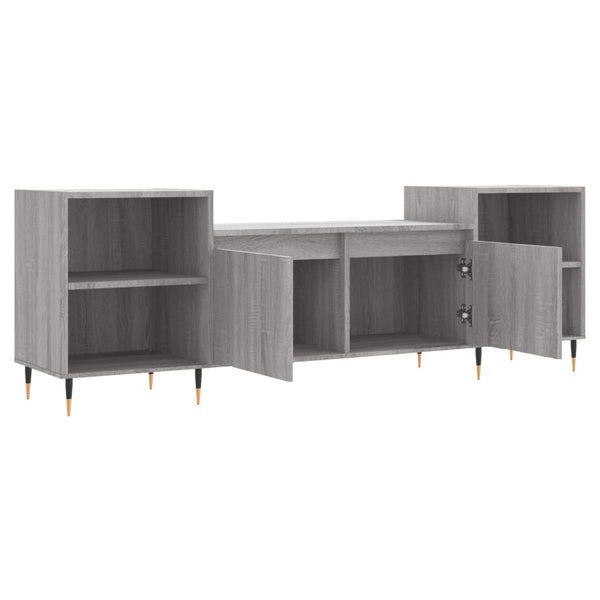 TV-Schrank Grau Sonoma 160 cm