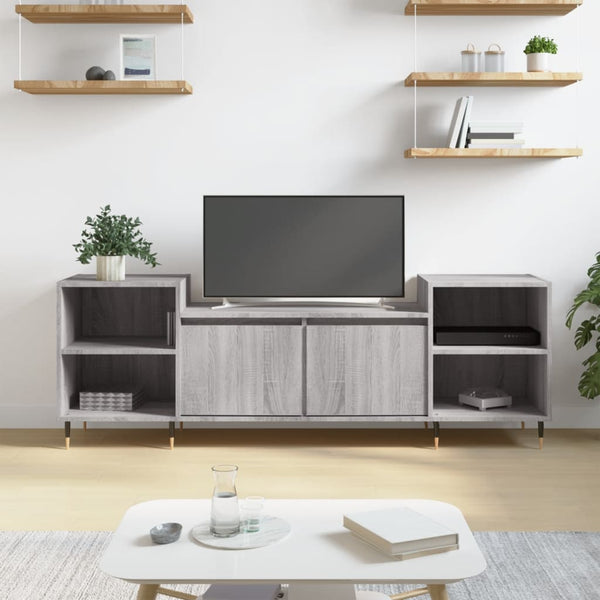 TV-Schrank Grau Sonoma 160 cm