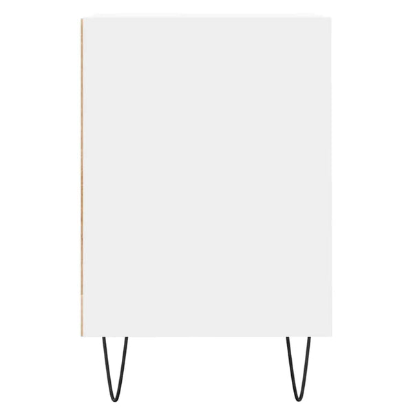 TV-Schrank Weiß 160 cm Holzwerkstoff