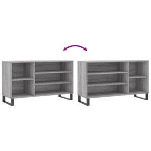 Schuhregal Grau Sonoma 102 cm
